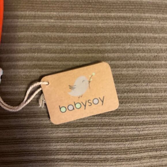 BabySoy one piece 0-3 months pink and orange - Picture 2 of 5